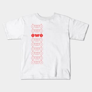 Angry òwò red Kids T-Shirt